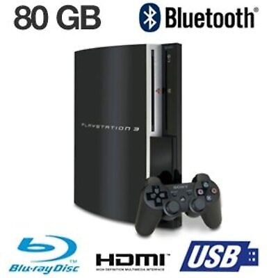 Buy Sony Playstation 3 80GB Game System BluRay HDMI Console Online