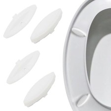 Toilet Seat Bumpers Non Slip Pad Buffer Shock Absorber Kohler 4 Pieces