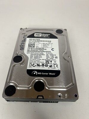 Western Digital Caviar Black WD1001FAES 1 TB 3.5'' SATA II Hard Drive