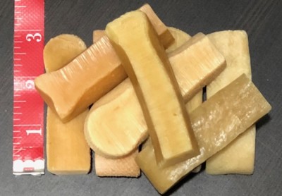 20 POUNDS FRESH Himalayan Dog Chew Bulk SMALL Treat Bone Cheese GENUINE Yak 
