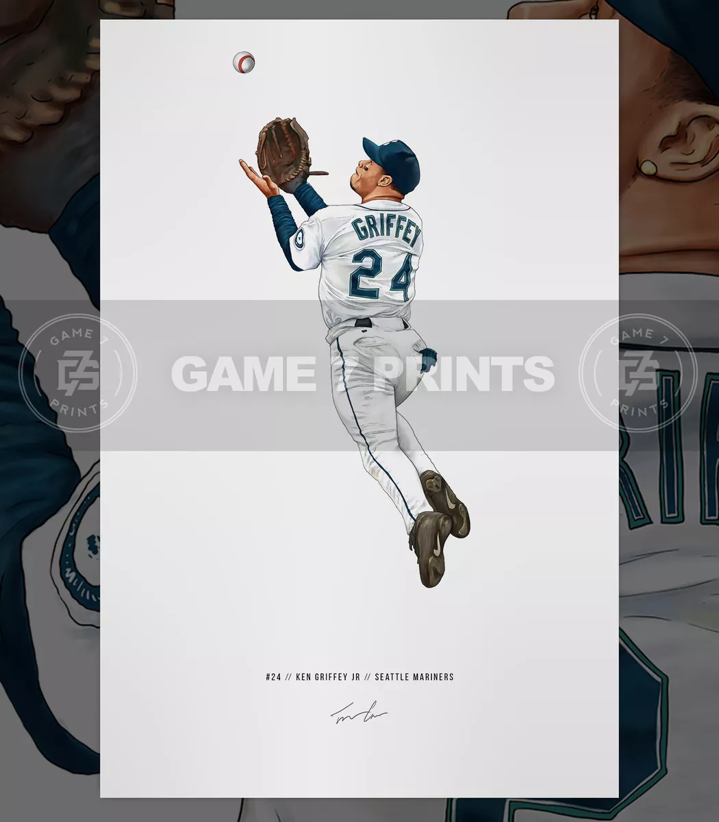 Buy Seattle Mariners Number 24 8X10 Giclee Print Online in India