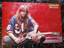 ZAKK WYLDE ... Poster ... 43 x 30 ... Made in England ...