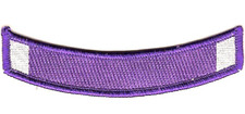 4.5" ARMY MOS PURPLE HEART EGA EMBROIDERED PATCH
