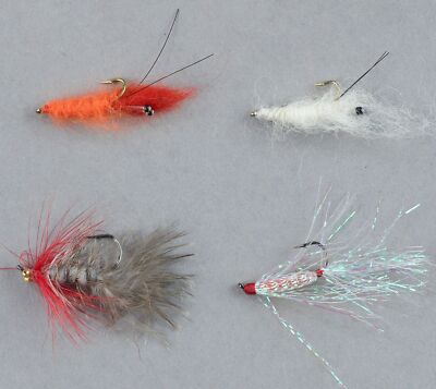 Balzer Meerforellen Springer Fliegen Set - 4 Angelfliegen für Meerforelle