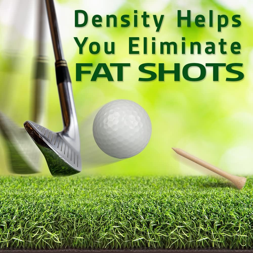 Super Tee Golf Mat with Integrated Ball Tray- Perfect Your Swing with Super Tee