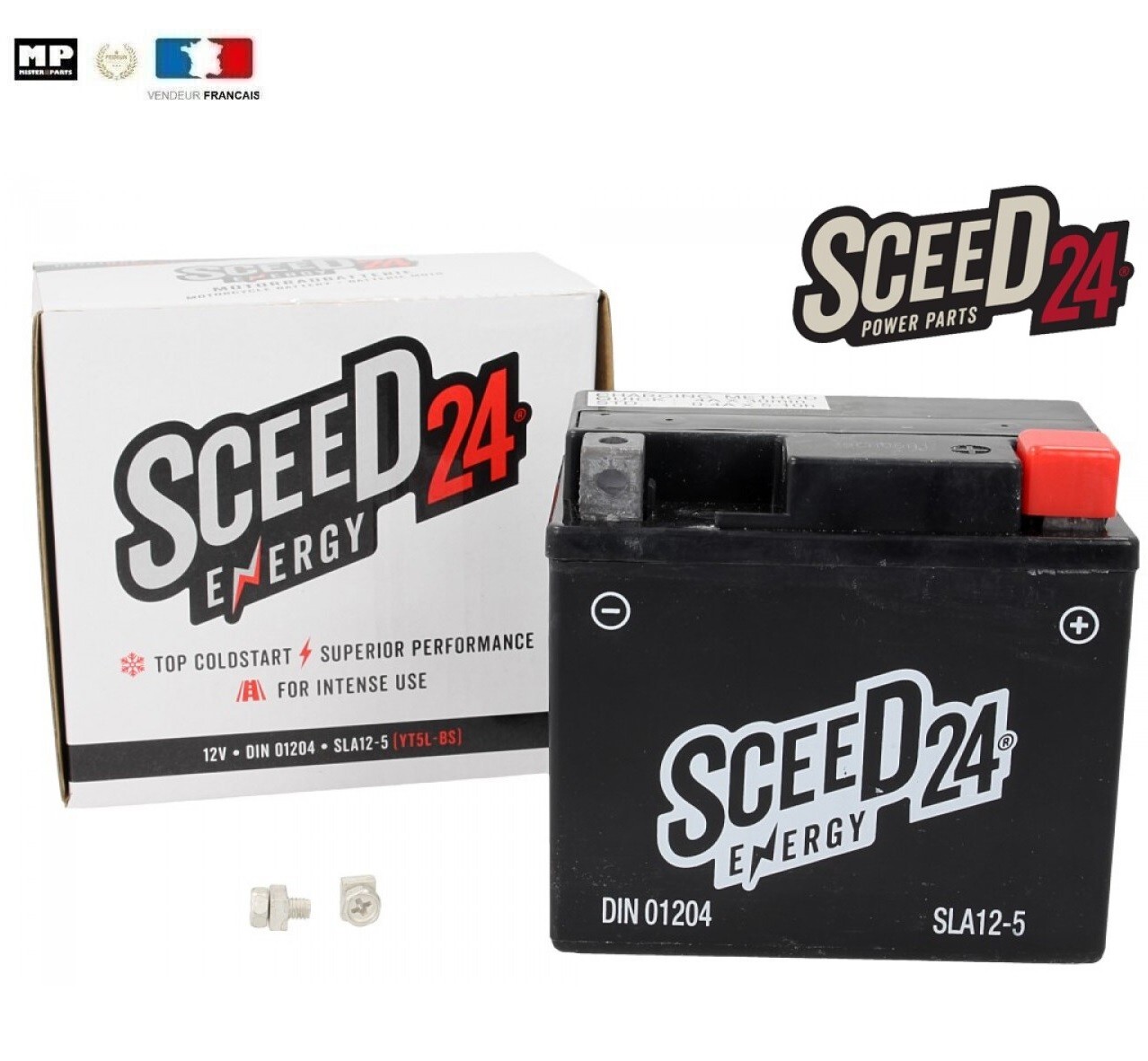 Batterie moto au gel 12V 5Ah sans entretien pour en finir avec les pannes d'hiver