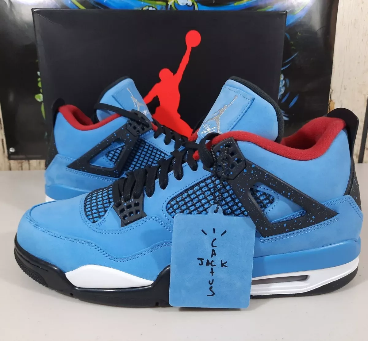 Jordan Retro 4 X LV Men's Sneakers Shoes