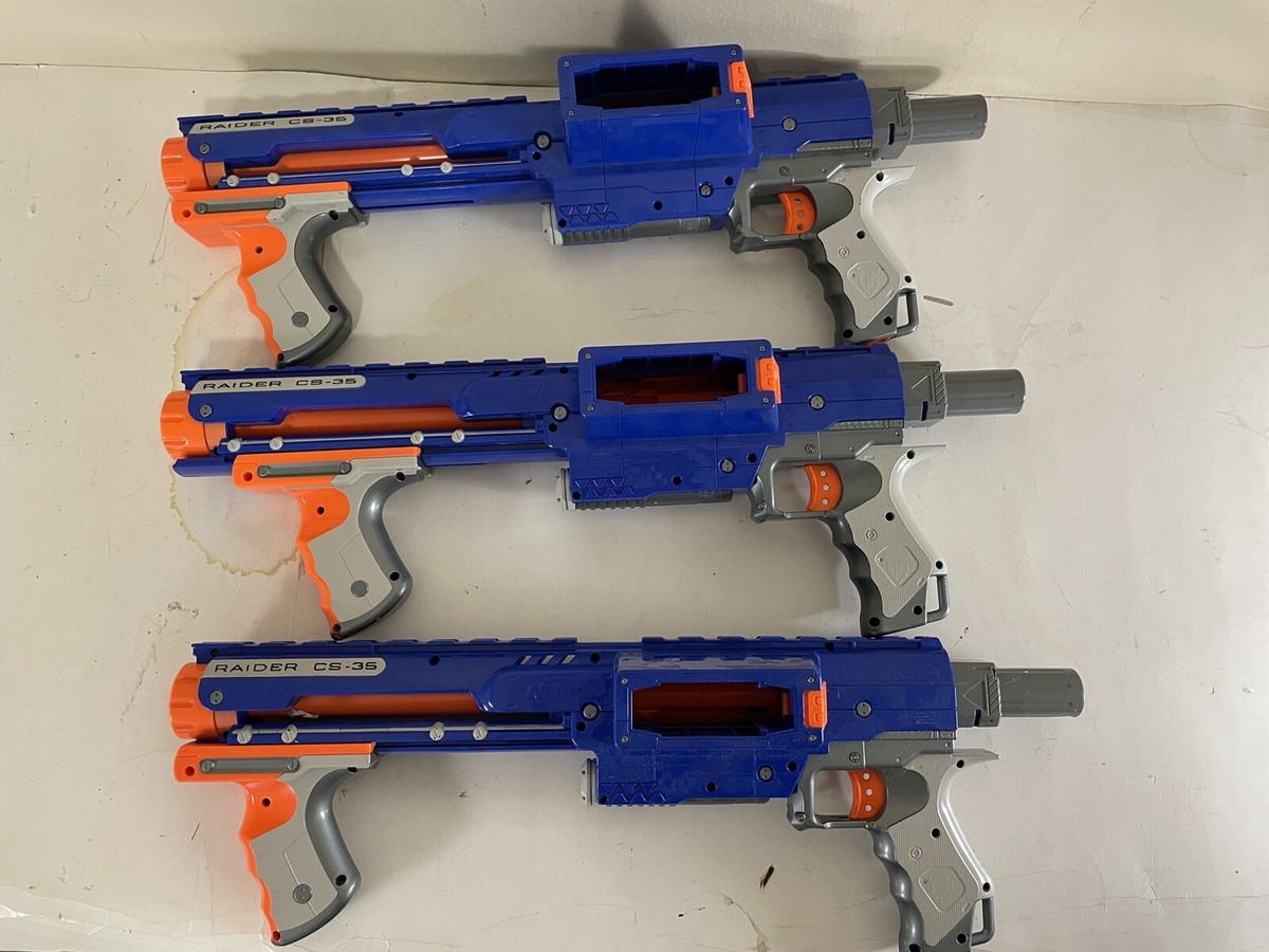 Nerf N Strike Raiders CS-35 Gun Body Only 3 PACK | eBay
