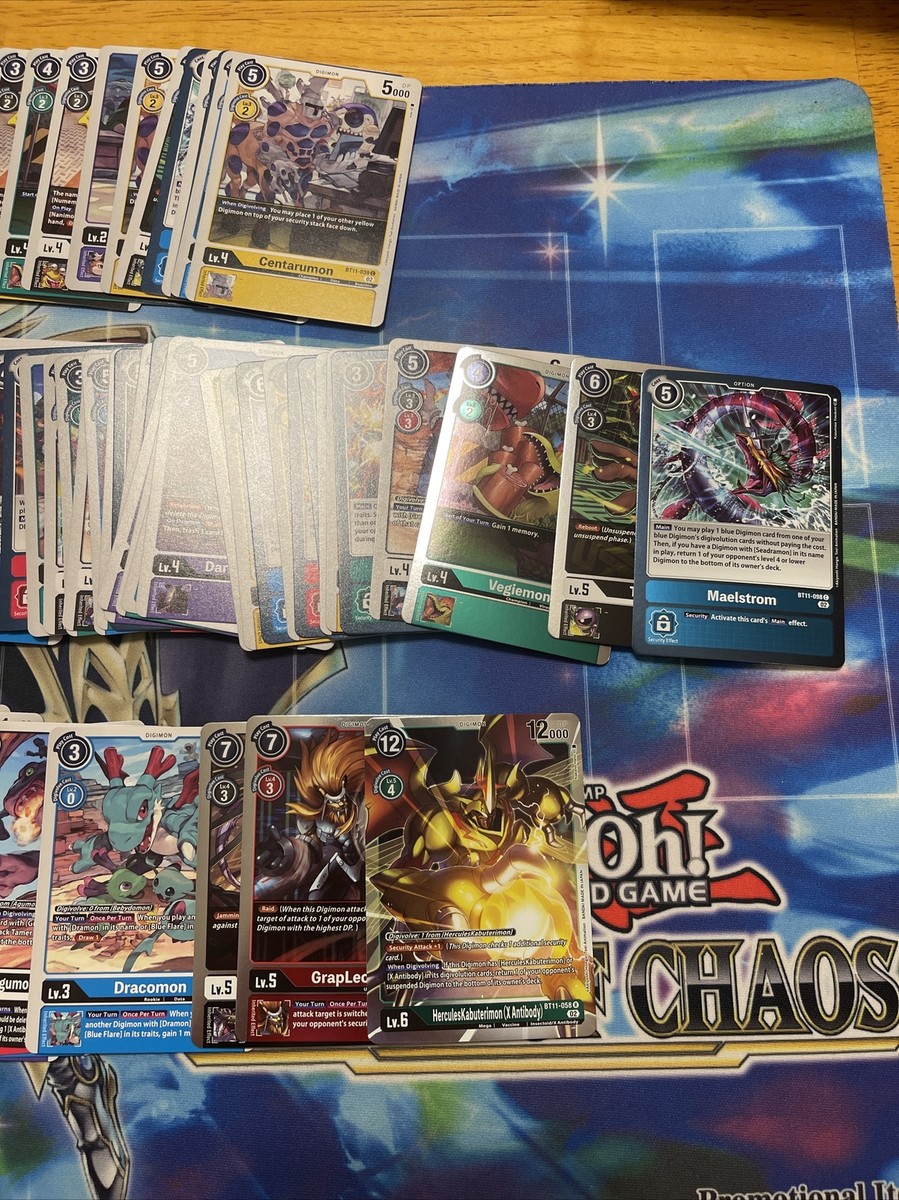 digimon dimensional phase card list price Digimon Card game Dimensional Phase BT11 Uncommon, Common lot