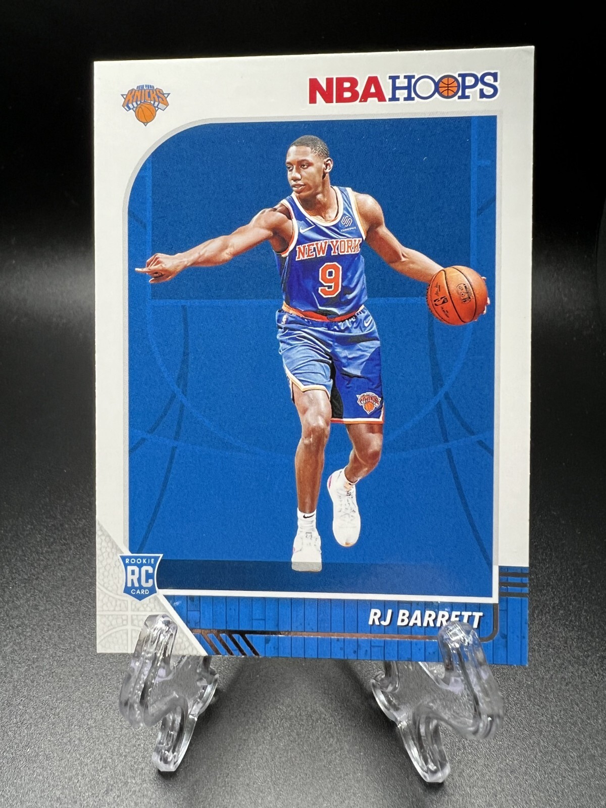 2019-20 Panini NBA Hoops - #201 RJ Barrett (RC) Knicks