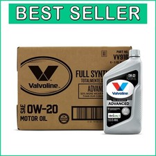 SAE 0W-20 Full Synthetic Motor Oil - Case of 6 Quarts for Superior Engine Care 60.71 per gallon