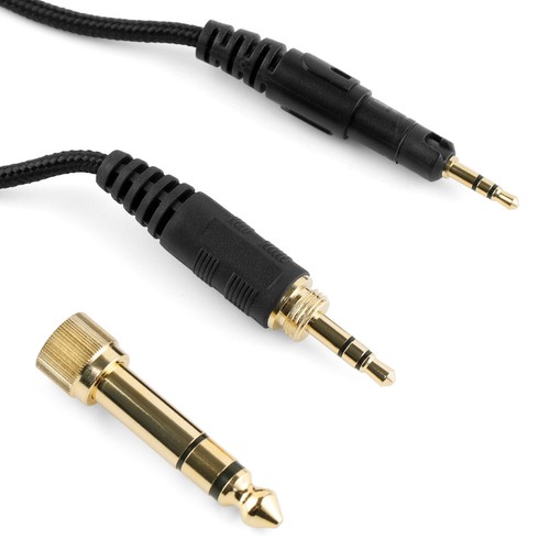 Replacement Audio Cable For Audio-Technica ATH-M50X M40X and other headphones UK - Picture 8 of 11