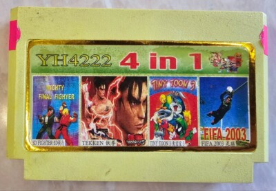 Vintage Video Game cartridge from 2000's for 8 bit consoles Famicom,Dendy,Pegas