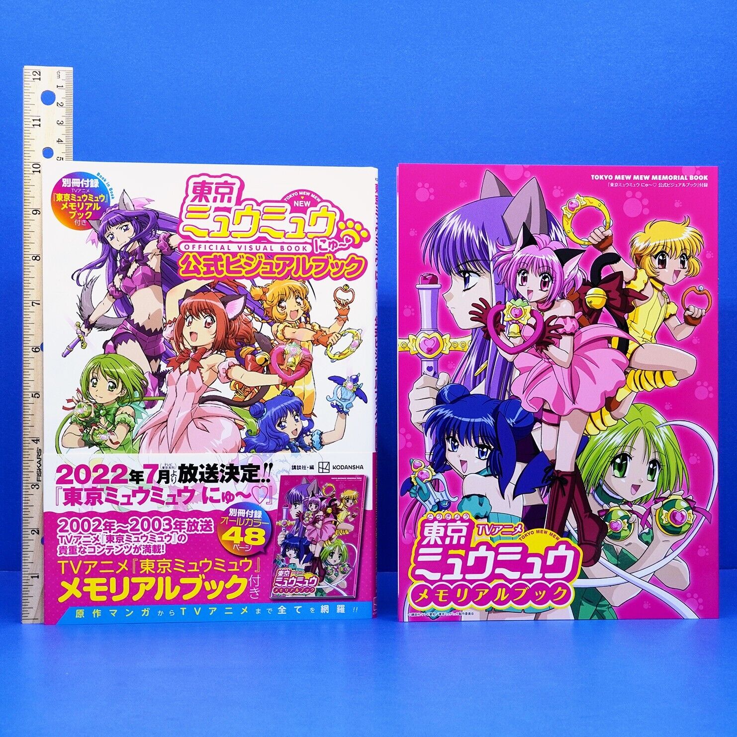 Tokyo Mew Mew New Official Visual Book w/ TV Animation Tokyo Mew Mew  Memorial Book