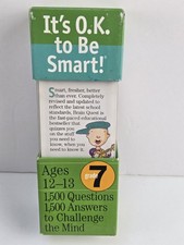 Brain Quest Cards Grade 7 Revised 3rd Ed. 1500 Questions Free Shipping
