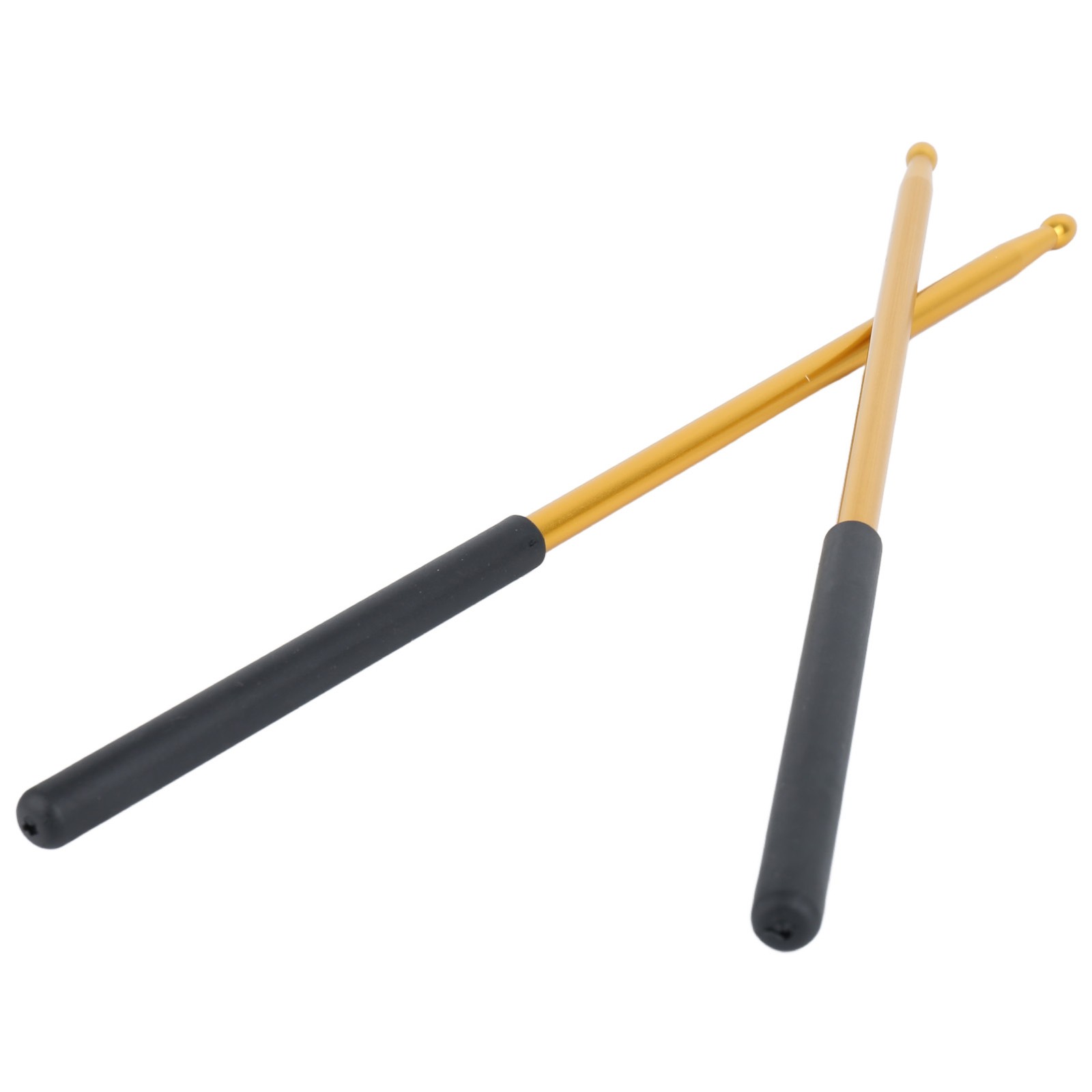 2PCS Metal Drumstick Anti Slip Aluminium Alloy Drum Stick For Electronic Drums P