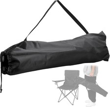 Black Camping Chair Carrier Bag 39.37 11.8in Portable Folding Chair Storage Bag