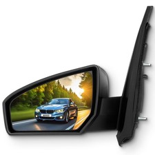 Driver Side Mirror for Nissan Sentra 2007 2012 Black Power Non Folding NI1320167