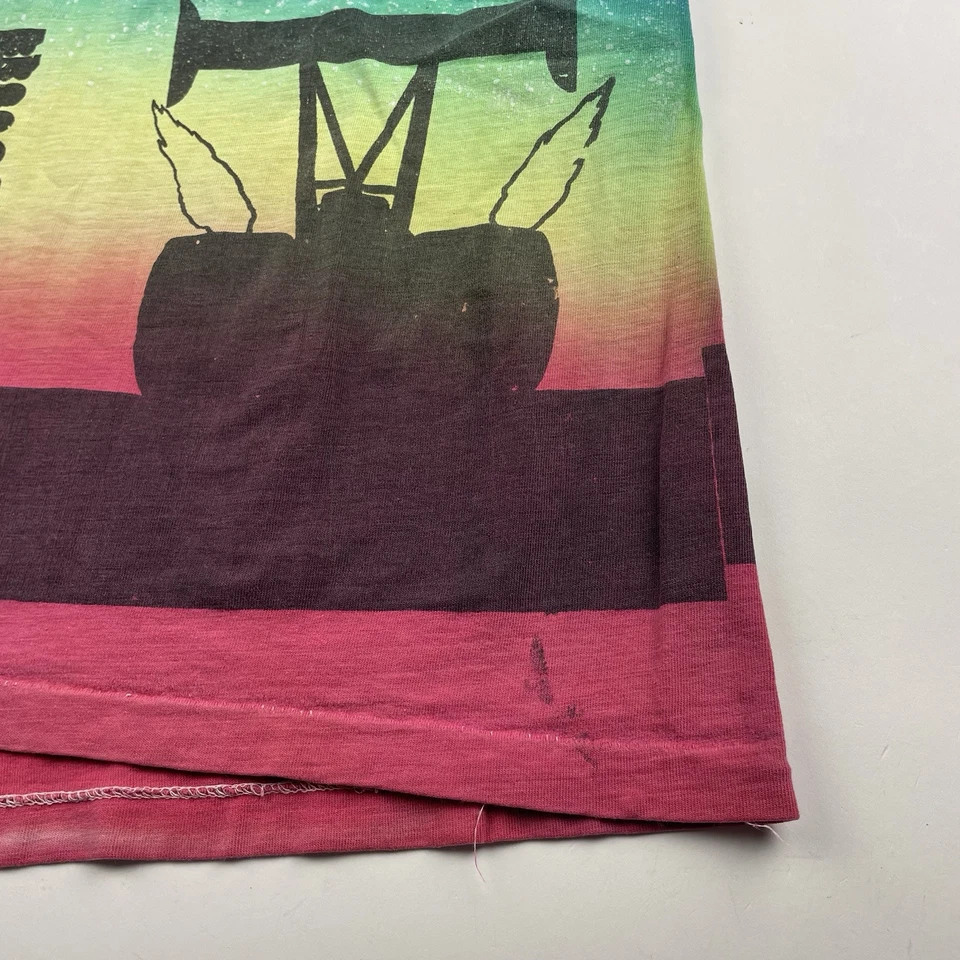 Camisa De Colección Años 90 NHRA Into The Night AOP Asociación Nacional Hot Rod Para Hombres Grande Foto 2 de 4