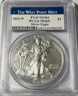2013-W American Silver Eagle - near perfect first strike  PCGS MS69