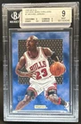 1995-96 E-XL Michael Jordan Natural Born Thrillers #1 BGS 9