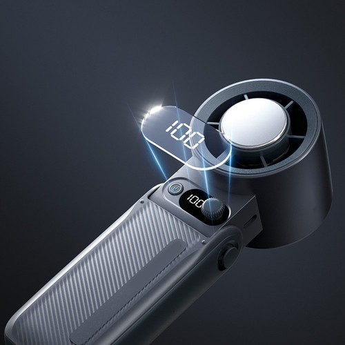 Handheld Turbo Fan with 199 Speeds and Strong Battery Life for All Day Use - Photo 7/15