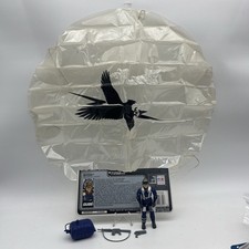 GI JOE SKYDIVE SKY PATROL 100  COMPLETE 1987 UNUSED PARACHUTE CARD AND GEAR RARE