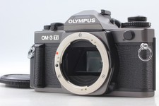 [Unused w/ Grip] Olympus OM-3 Ti Titan Black 35mm SLR Film Camera Body FromJAPAN