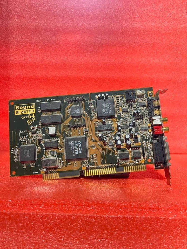 Vintage Creative Sound Blaster AWE64 Gold ISA Audiokarte CT4390