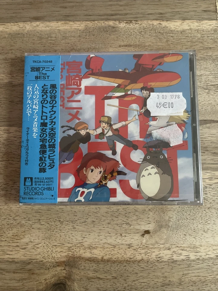 Best Of Studio Ghibli Movies JAPAN IMPORT CD NO OBI TKCA-70248 - Photo 1/1