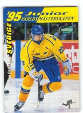 Johan Davidsson 1995 Sweden Hockey Card