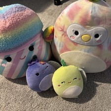 Squishmallows Lot Of 4 All New With Tags