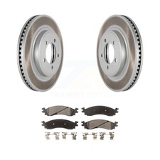 Transit Auto KGF-100104 Brake Disc and Pad Kit Front for Explorer Sport Trac