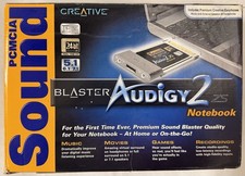 Creative Labs PCMCIA Sound Blaster Audigy 2 ZS Notebook Model SB0530 New Open Bx