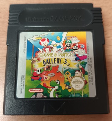 Game & Watch Gallery 3 Game Cartridge für Nintendo Gameboy DMG-AGQP-EUR