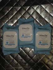 The Honey Pot Company - Sensitive Wipes for Intimate Parts Body & Face 30 Count
