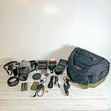 Canon EOS Digital Rebel DS6041 W/ EF-S 18-55mm Lens Bag Bundle Untested