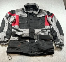 North Face Jacket Men’s XL Steep Tech Red & Black Skiing Hiking Coat Industrial