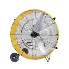 42" Portable Drum Fan, MAX 26,700 CFM Shop Fan Heavy Duty, 4/5 HP Powerful Motor
