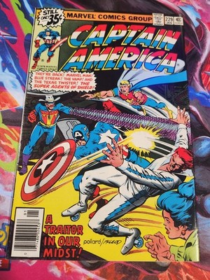 Marvel Comics Captain America #229 Bronze Age 1978 A Traitor In Our Midst