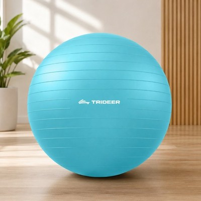 Trideer Gymnastikball   Ergonomischer Sitzball für Büro & Zuhause, Yoga 45-80cm