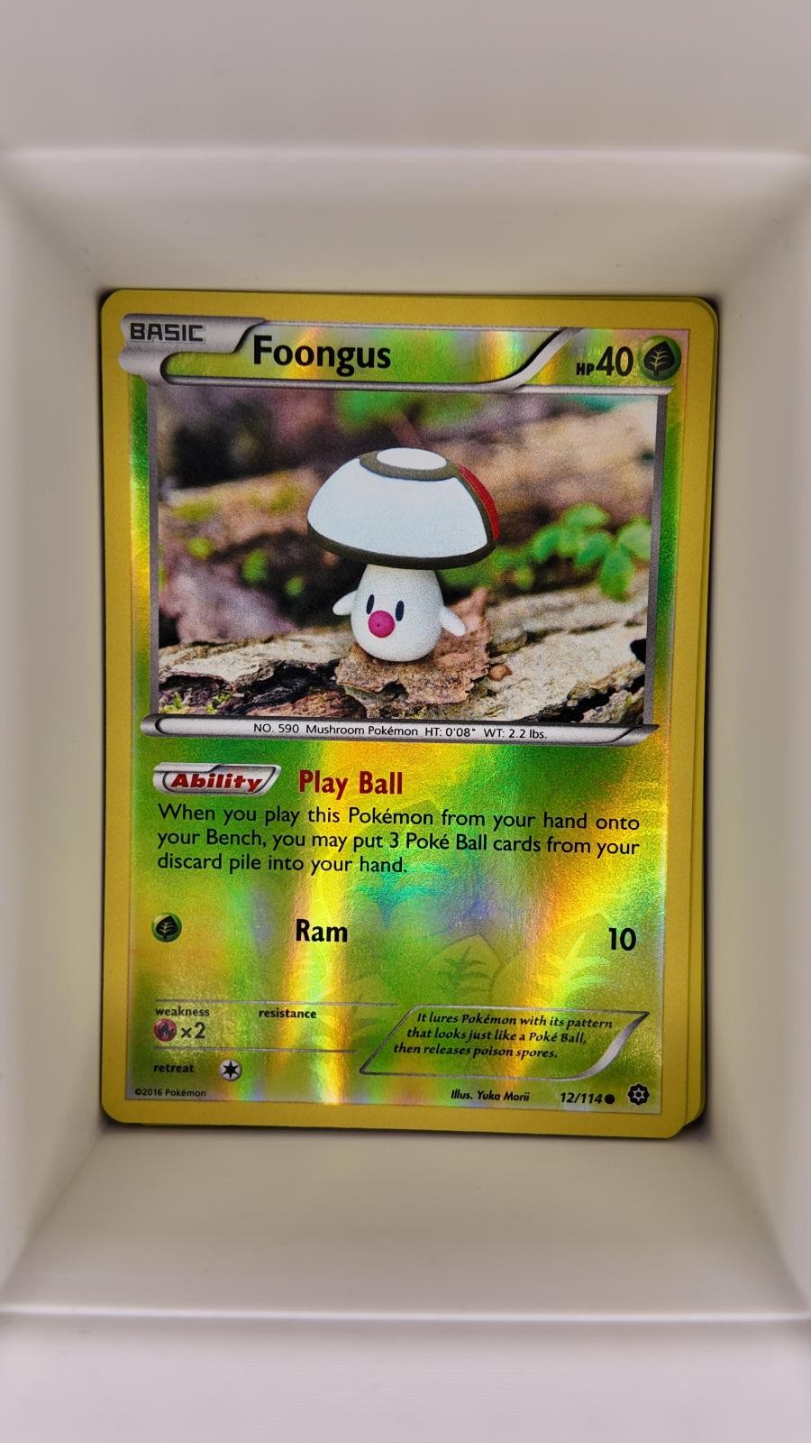 FOONGUS 12/114 REVERSE HOLO STEAM SIEGE LP