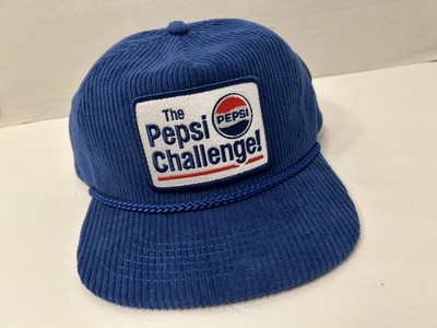 Super Bowl 60 The Pepsi Challenge Blue Corduroy Adjustable Trucker Hat - NWT