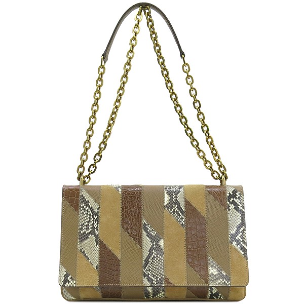 Prada Chain Bag in Caiman and Python Leather - image 2