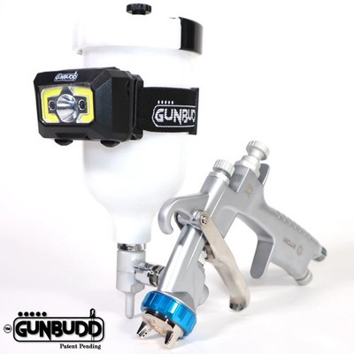 Spray Gun Light GUNBUDD LED-COB Universal Lighting System Fits All Spray Guns!