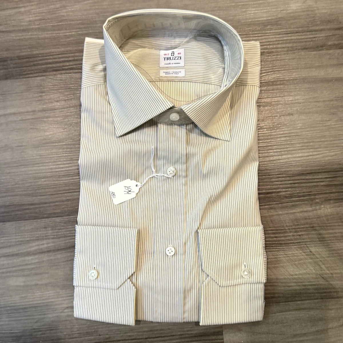Truzzi Spread Collar Dress Shirts for Men for sale | eBay