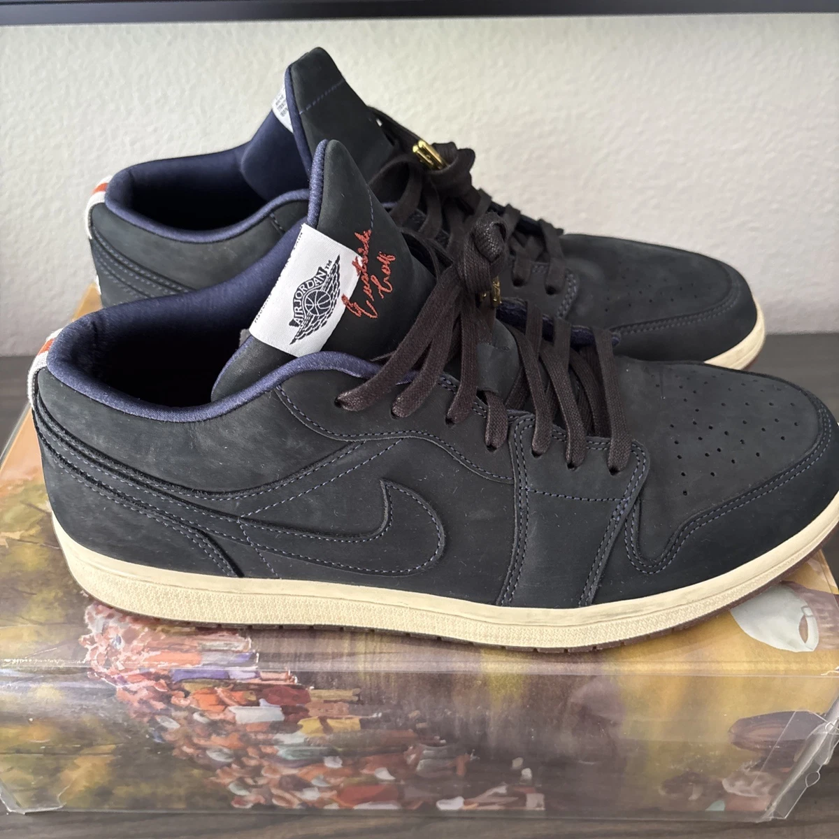 Eastside Golf x Air Jordan 12 Golf Low Out the Mud - огромный