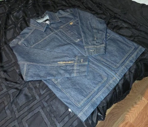 Nike Limited Edition Denim Jacket Size XL Blue image 2