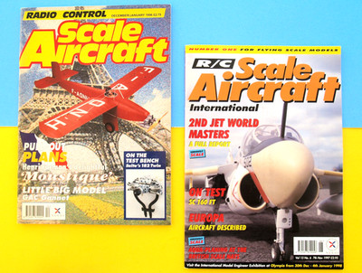 *2 RC SCALE AIRCRAFT INTERNATIONAL HAS FULL PLANS UK RC MODELS DEC '96 NOV '97