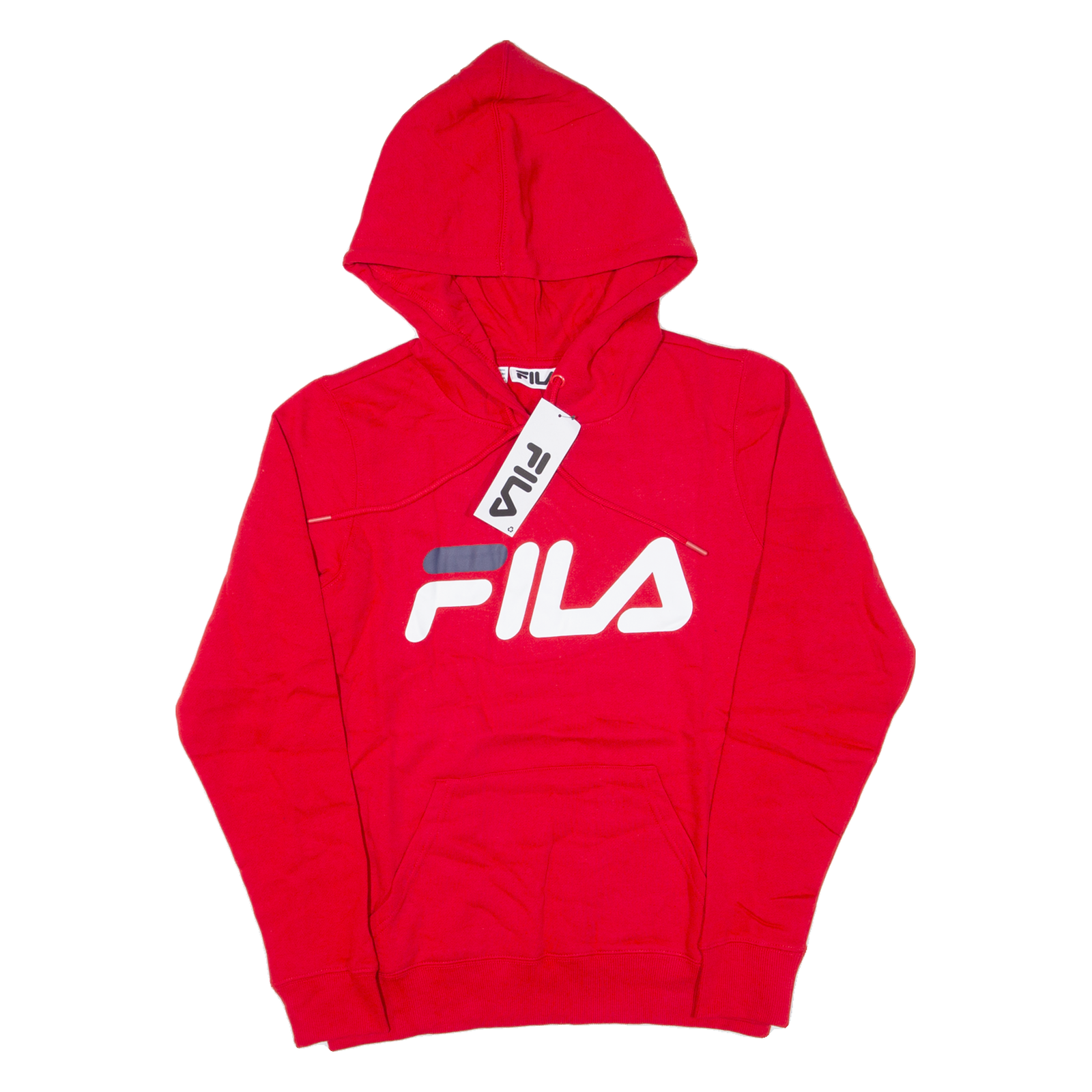 FILA Felpa donna rossa con cappuccio UK 10